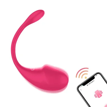 Безжична Bluetooth G Spot Вибратор Вибратор за жените приложение за Дистанционно управление на Облекло Вибрираща яйце Клитора Дамски бикини Секс играчки за възрастни