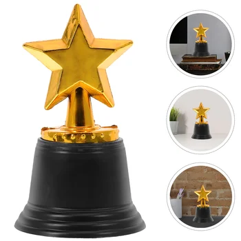 Коледни Подаръци Toyvian Набор Трофеи Mini Star Award 12 Обемни Златни Обувки Подаръци За детски Партита Конкурси Церемония на Благодарност