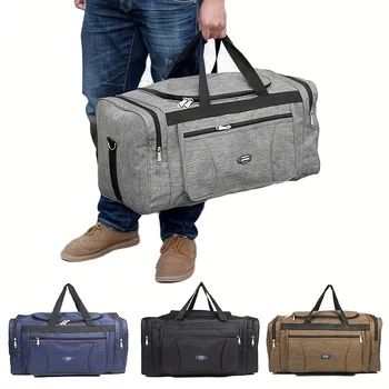 Оксфордские мъжки пътни водоустойчиви дамски чанти, бизнес чантата е с голям капацитет, наплечная чанта, Weekender екип gloverall, многофункционална ежедневна чанта