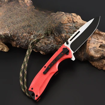 Многофункционален Остър Сгъваем Нож От неръждаема стомана за самозащита, оцеляване в къмпинга, Тактически нож Express Mini Knife Tool