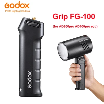Godox AD200Pro Ръкохватка за Ръчно Стабилизатор на Flash Grip FG-100 за Godox AD100Pro AD200 AD200Pro AD300PRO