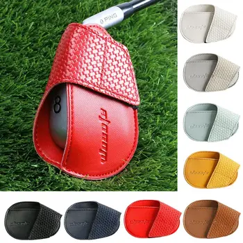 Желязната шапка за голф, PU калъф за стикове за голф, защитни шапки, аксесоари за голф