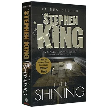 Блестящ Стивън Кинг, книга-бестселър на английски език, романи на ужасите 9780307743657