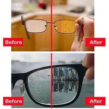 Безплатна Доставка 60 МЛ Предпазни Очила Против замъгляване Ски Очила Срещу замъгляване Точки Срещу Миопия Лещите Срещу замъгляване VR Обектив