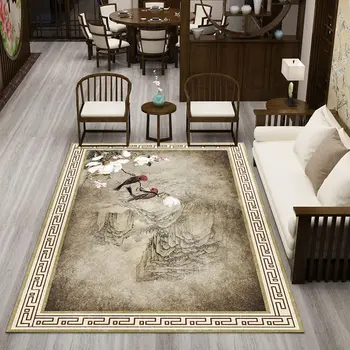 Килими в китайски стил за украса на мека мебел в хола, килими голяма площ, Дизайнерски килим за спалнята, мини постелки за пода, подложка за еркери да подредите