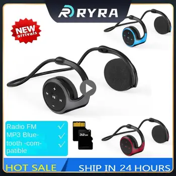 Безжични слушалки, Bluetooth, обертывающиеся около главата, Удобни слушалки за MP3 плейър, Сгъваеми слушалки с микрофон, чанта