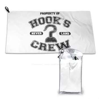 Кърпи за баня от най-добрите влакна Part Of The Crew, гъба Captain Hook Once Upon A Time