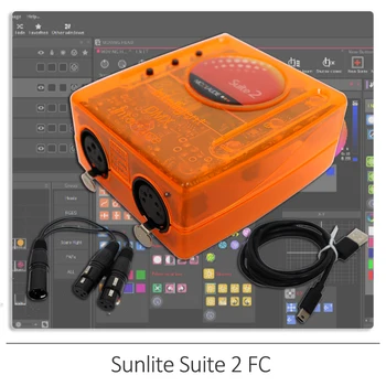 Софтуер за управление на сценичното осветление YUER Sunlite Suite 2 ФК 1536 канали За управление на оборудване за осветление, DJ-партита и клубове