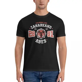 Тениски за хипстерского първенство Занарканда Abes по блицболу, мъжки памучни тениски с яка-часова, блузи-ризи с къс ръкав Zanarkand