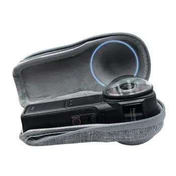 Мини Чанта За Съхранение на Камера Insta360 ONEs RS 1-инчовата Чанта За Носене на Фотоапарата 360 За Insta 360 EVA Защитна Кутия за Аксесоари