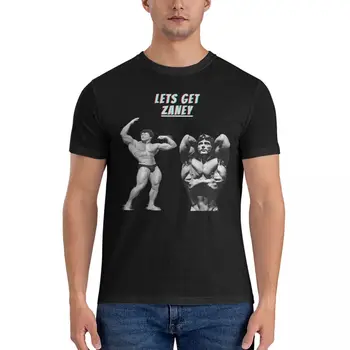 Франк Зейн - Мъжки t-shirt за бодибилдинг Golden Era Lets Gets the zaney С Рони Коулманом, Модни тениски, тениски с къс ръкав И кръгло воротом