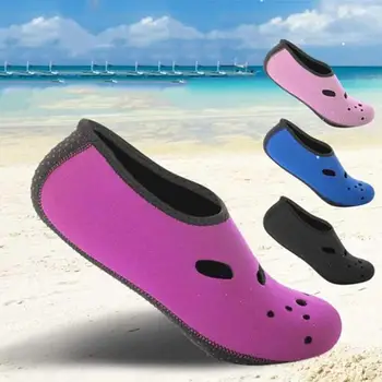 Чорапи за гмуркане за водни спортове, устойчива на плъзгане плажни обувки за жени, плуване, сърф, неопренови чорапи, обувки за гмуркане за възрастни, водна обувки