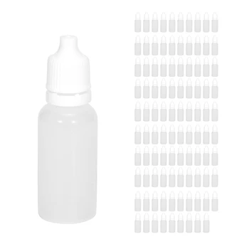 300ШТ 15 мл Празни пластмасови бутилки-пипети за течност за очни медицина пипети за Еднократна употреба