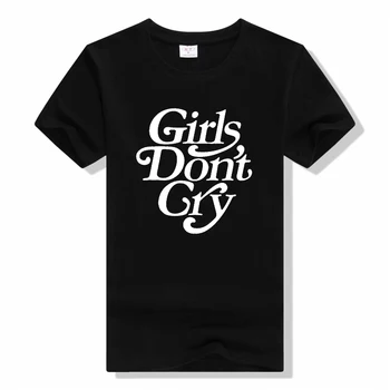 Harajuku Japan Тениска Human Made Girls Don ' t Cry, За мъже и жени, в началото на с принтом във формата на сърце, свободни памучни ризи, модни и ежедневни тениска