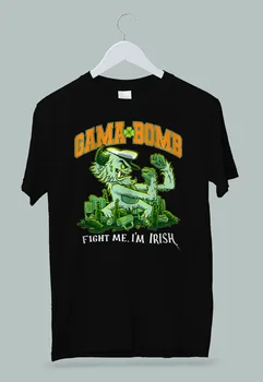Тениска траш-метъл група Gama Bomb Fight Me I ' m Irish с дълги ръкави S-2XL