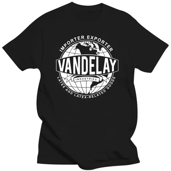 Vandelay Industries Зайнфелд Fan, Мъжка лека риза премиум-клас, тениска с графичен хумор, Безплатна доставка, Лека