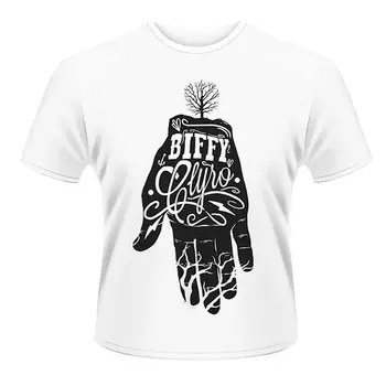 BIFFY CLYRO - БЯЛА тениска за ръце X-Large