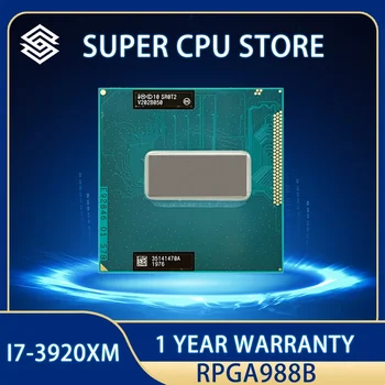 Процесор Intel Core i7-3920XM i7 3920XM SR0MH SR0T2 CPU Процесор 8M 55W 2,9 Ghz Четириядрен Восьмипоточный Socket G2 / rPGA988B