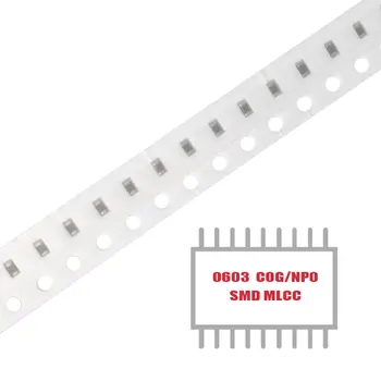 МОЯТА ГРУПА 100ШТ SMD MLCC CAP CER 1.2 PF 50V C0G/NP0 0603 Многослойни Керамични Кондензатори за Повърхностен монтаж на разположение на склад
