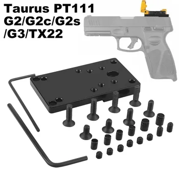 За Taurus Original G3/PT111 G2 G2c G2s Пистолетен Очите и се появи Червена Точка С Базовия Стена За Аксесоари RMR/VISM/MROS/VORTEX/DOCTER/ADE
