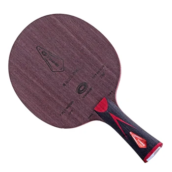 Оригинален Yinhe D-M6 от чисто дърво с нож за тенис на маса от въглеродни, червено-черен, от въглеродни, бърза атака с линия