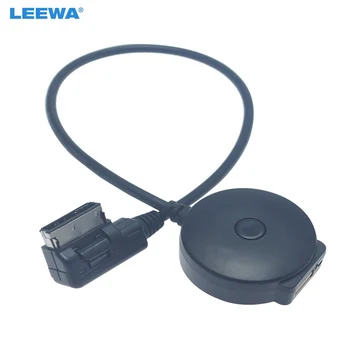 LEEWA 5X Автомагнитола Media In MDI/AMI Bluetooth 4.0, USB Кабел, адаптер за зареждане за Mercedes Benz Аудио AUX Кабел #CA6215