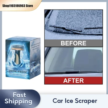 Авто Стъргалка За Лед, за Зимно Почистване на Стъкло за Размразяване на Прозорци От Лед Отстраняване на сняг, Антифриз Почистване От Тающего Лед Автоматично Размораживатель Сняг