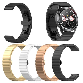 Взаимозаменяеми Стомана каишка За Смарт часовници Гривна За Честта Watch GS 3i (MNS-B39) Гривна за Huawei Watch GT3 SE