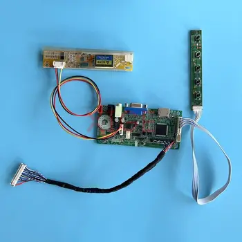 Контрольор карта на Водача LCD панела е Подходящ за LP171W02 LP171WE2 LP171WE3 30 Pin, LVDS 1680*1050 HDMI-Съвместим Комплект VGA САМ Monitor 1CCFL