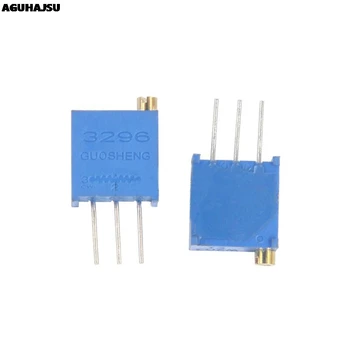 30 бр./лот 3296W-1-101LF 3296W 101 100R ом С най-високо регламент, Многооборотный Потенциометър-Машинка за подстригване, машина за висока точност на Променлив Резистор