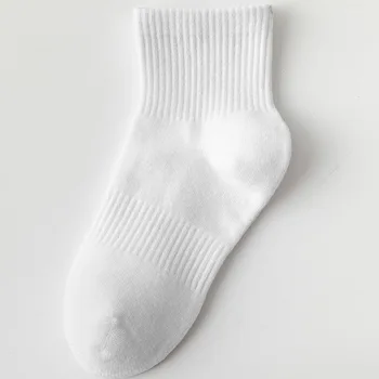 Чорапи, памучни чорапи, памучни средни чорапи през пролетта и лятото, тънки, абсорбиращи потта, дишащи, дезодорант, чорапи