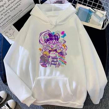 Качулки Splatoon женски японски аниме Зимни y2k козметична риза с качулка пуловер жена на улицата Пуловер