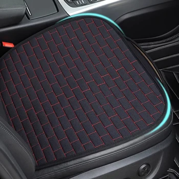Възглавница за автомобилни седалки EDBETOS, универсална универсална възглавница за задната седалка, памучен бельо лятна хладно възглавница, калъфка за повечето автомобили