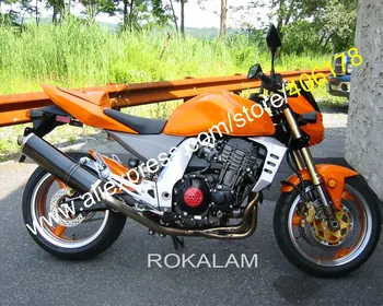 За Kawasaki Z1000 Z750 2003 2004 2005 2006 Z 1000 Z 750 Оранжеви комплекти обтекателей за мотоциклети на вторичен пазар (шприцоване)