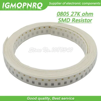 300шт 0805 SMD резистор 27k Ω чип-резистор 1/8 W 27K Ти 0805-27K