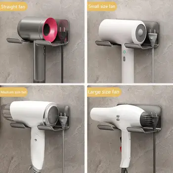 Креативна полк за сешоара, Без пробиване, Алуминиева стойка за съхранение на ръка корупция в една хотелска тоалетна за тоалетна