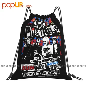 Sex_Pistols Чанти дантела прозорци за пънк-рок-група, спортна чанта, модерна чанта за съхранение