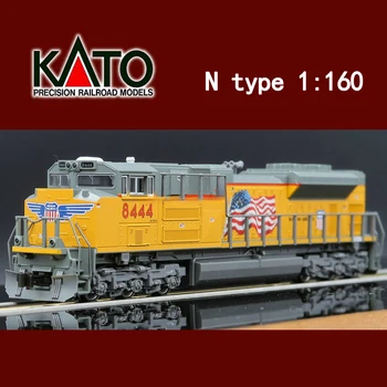 Играчка модел влакове KATO 1/160 Локомотив N-тип, модел влакове SD70ACe Train UP, електрически влак играчки