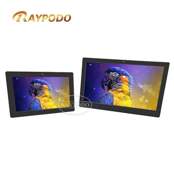 Raypodo 15,6-Инчов съвместимост с монтажни системи VESA За по-голяма яснота на изображението, Гъвкавост чипсет на монитор В windows операционни системи rk3568 Android 11